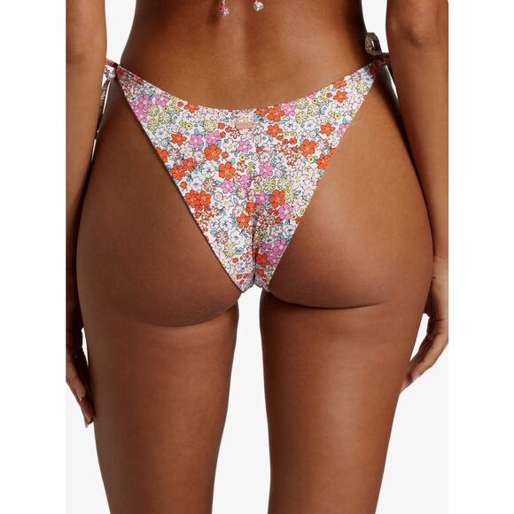 Roxy Other - Roxy• Printed Beach Classics High Leg CheekyTie Bikini Bottom
